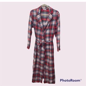 Orvis Red Plaid Women's Robe